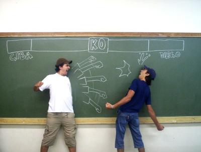 [Chalkboard Fight Image 3]